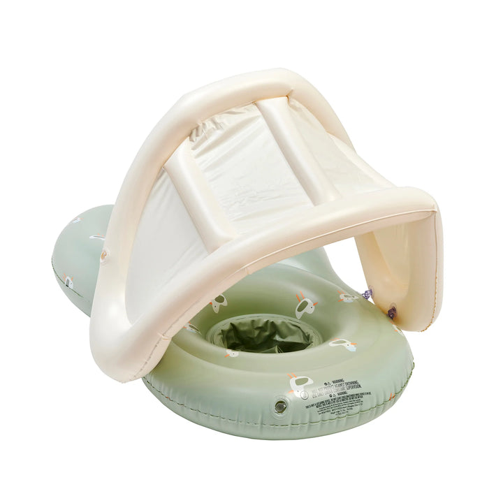 Sunnylife | Float Together Baby Seat Sammy the Seagull Green | Shut the Front Door