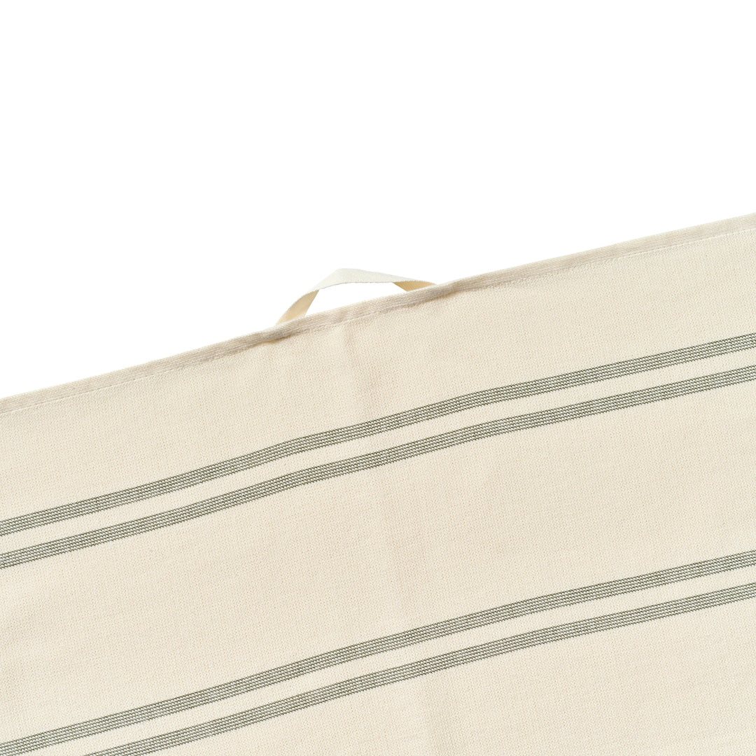 Sunnylife | Fouta Beach Towel The Vacay Olive Stripe | Shut the Front Door