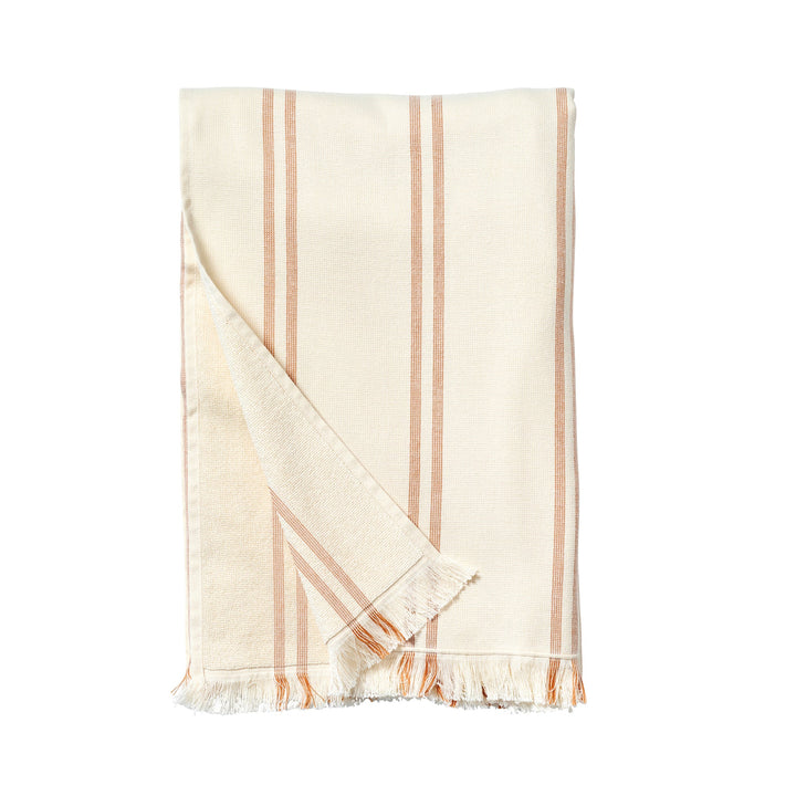 Sunnylife | Fouta Beach Towel Tierra Clay Stripe | Shut the Front Door