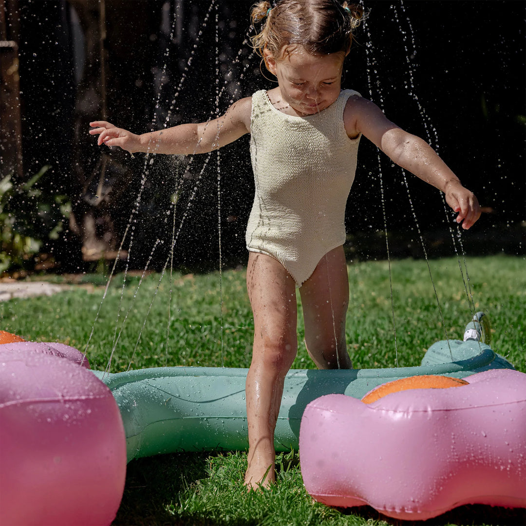 Sunnylife | Inflatable Sprinkler Poppy the Peach Multi | Shut the Front Door