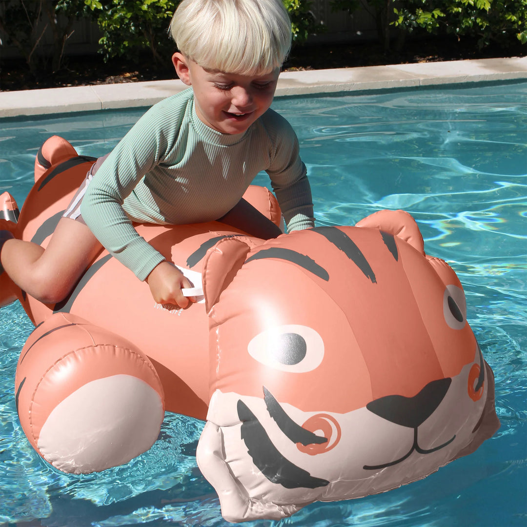 Sunnylife | Kids Ride-On Float Tino the Tiger Clay | Shut the Front Door