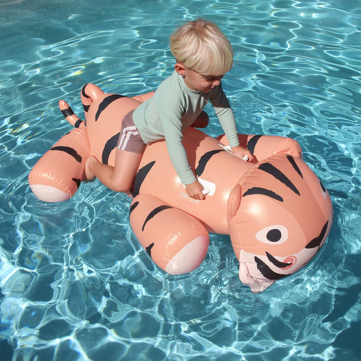 Sunnylife | Kids Ride-On Float Tino the Tiger Clay | Shut the Front Door
