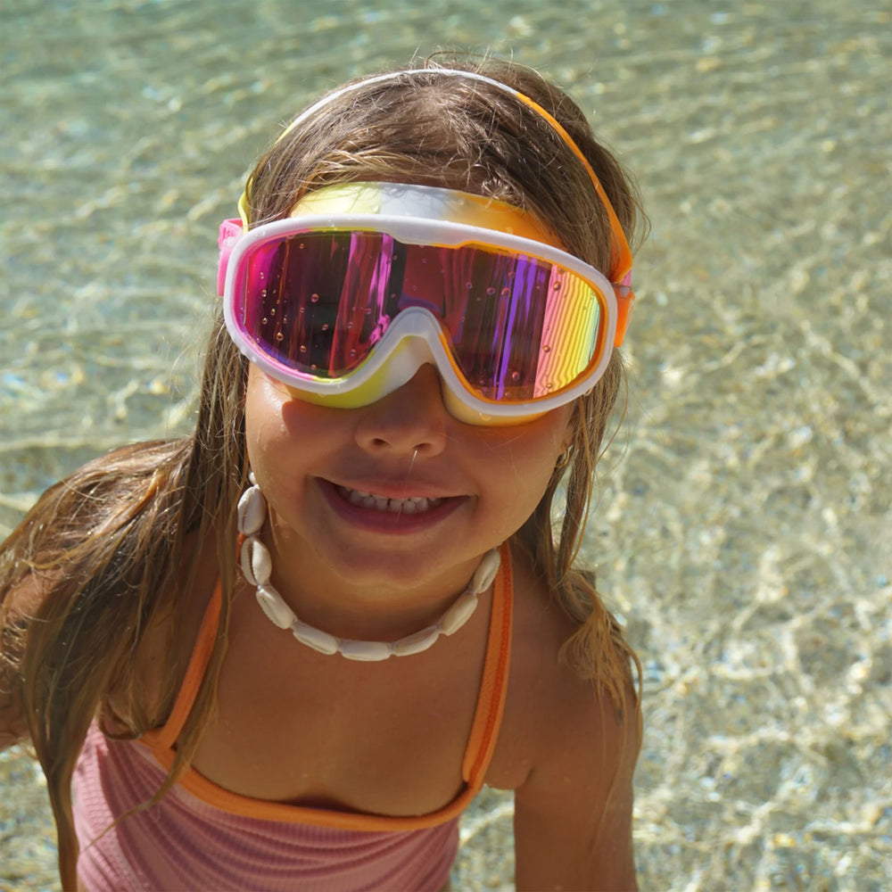 Sunnylife | Kids Swim Mask Poppy the Peach Multi | Shut the Front Door