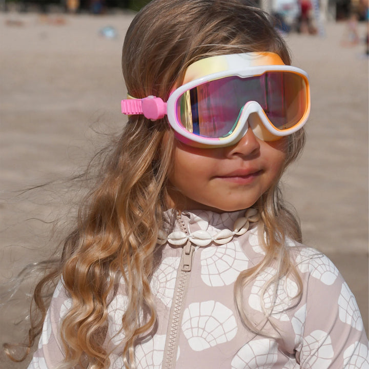 Sunnylife | Kids Swim Mask Poppy the Peach Multi | Shut the Front Door