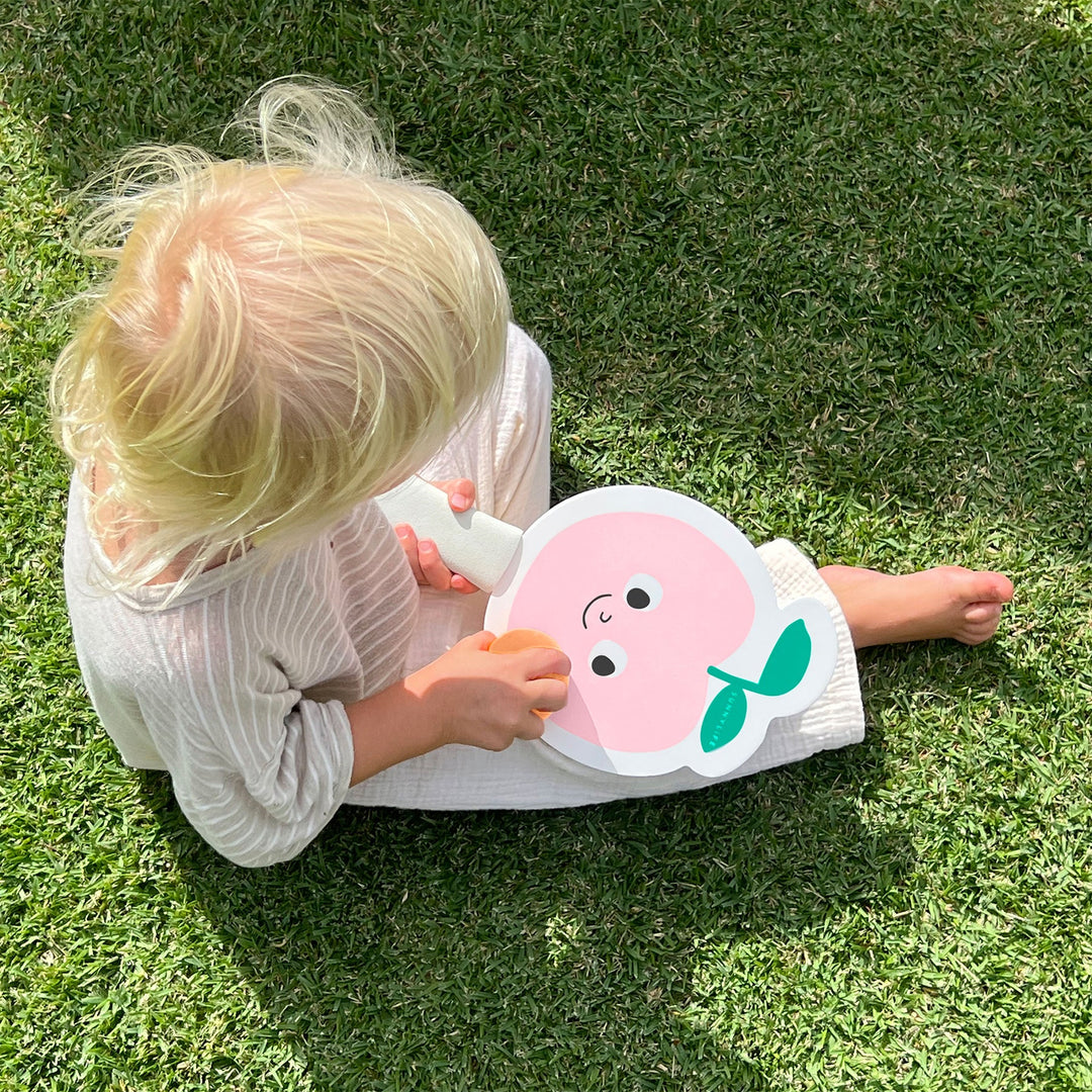 Sunnylife | Kids Velcro Beach Bats Poppy the Peach Multi | Shut the Front Door
