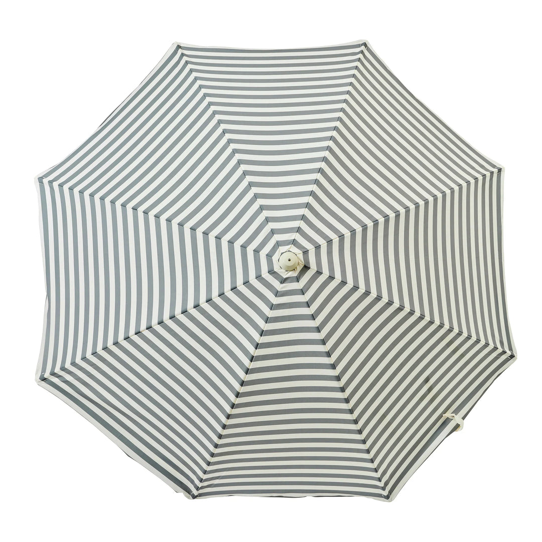 Sunnylife | Luxe Beach Umbrella Seagrass Stripe | Shut the Front Door