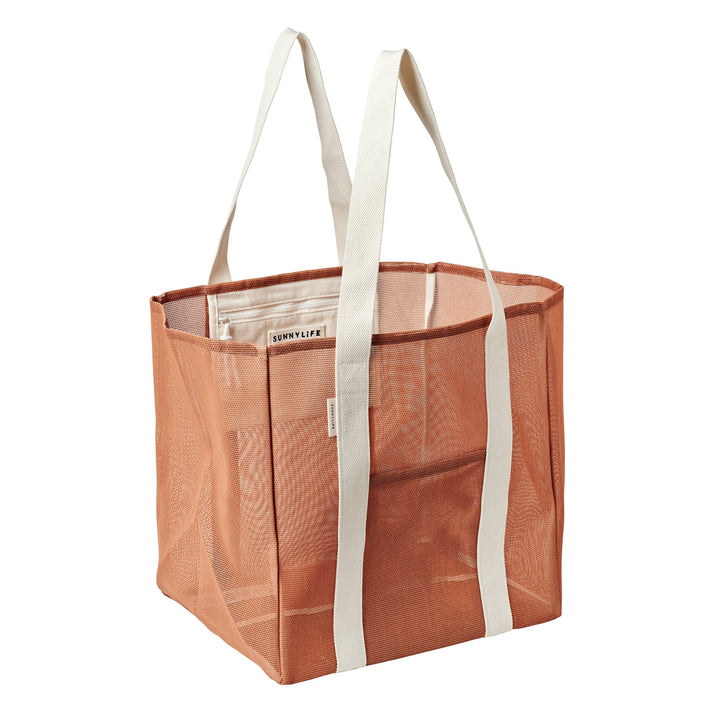Sunnylife | Mesh Beach Bag Tierra Clay | Shut the Front Door