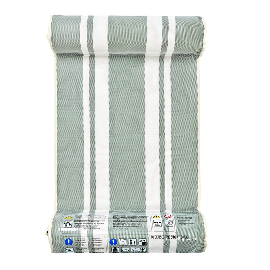 Sunnylife | Mesh Hammock Float Seagrass Stripe | Shut the Front Door