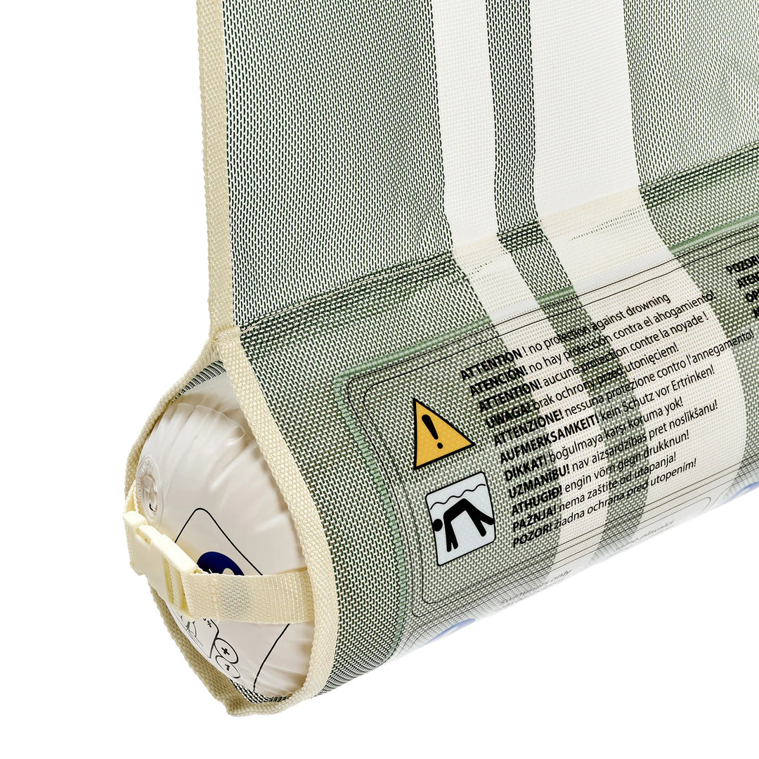 Sunnylife | Mesh Hammock Float Seagrass Stripe | Shut the Front Door