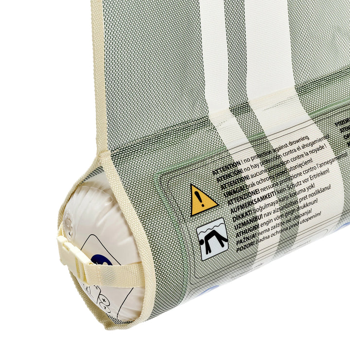 Sunnylife | Mesh Hammock Float Seagrass Stripe | Shut the Front Door