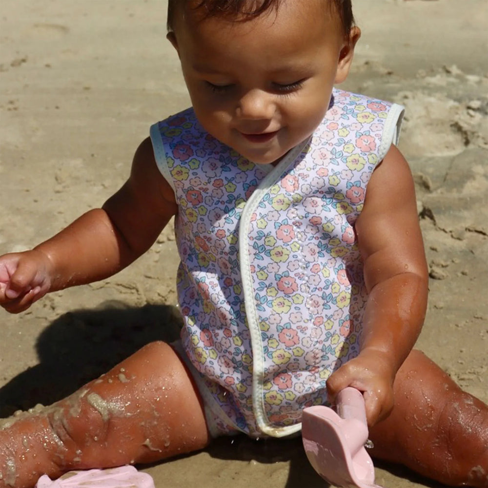 Sunnylife | Natural Rubber Baby Wetsuit Into the Garden Ditsy Floral | Shut the Front Door