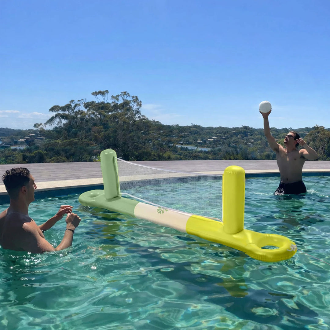 Sunnylife | Inflatable Volley Ball Set Tides Out Citrus | Shut the Front Door