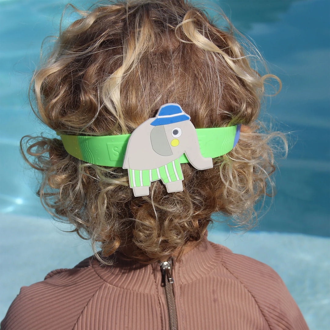 Sunnylife | Kids Swim Goggles Eli the Elephant Multi | Shut the Front Door