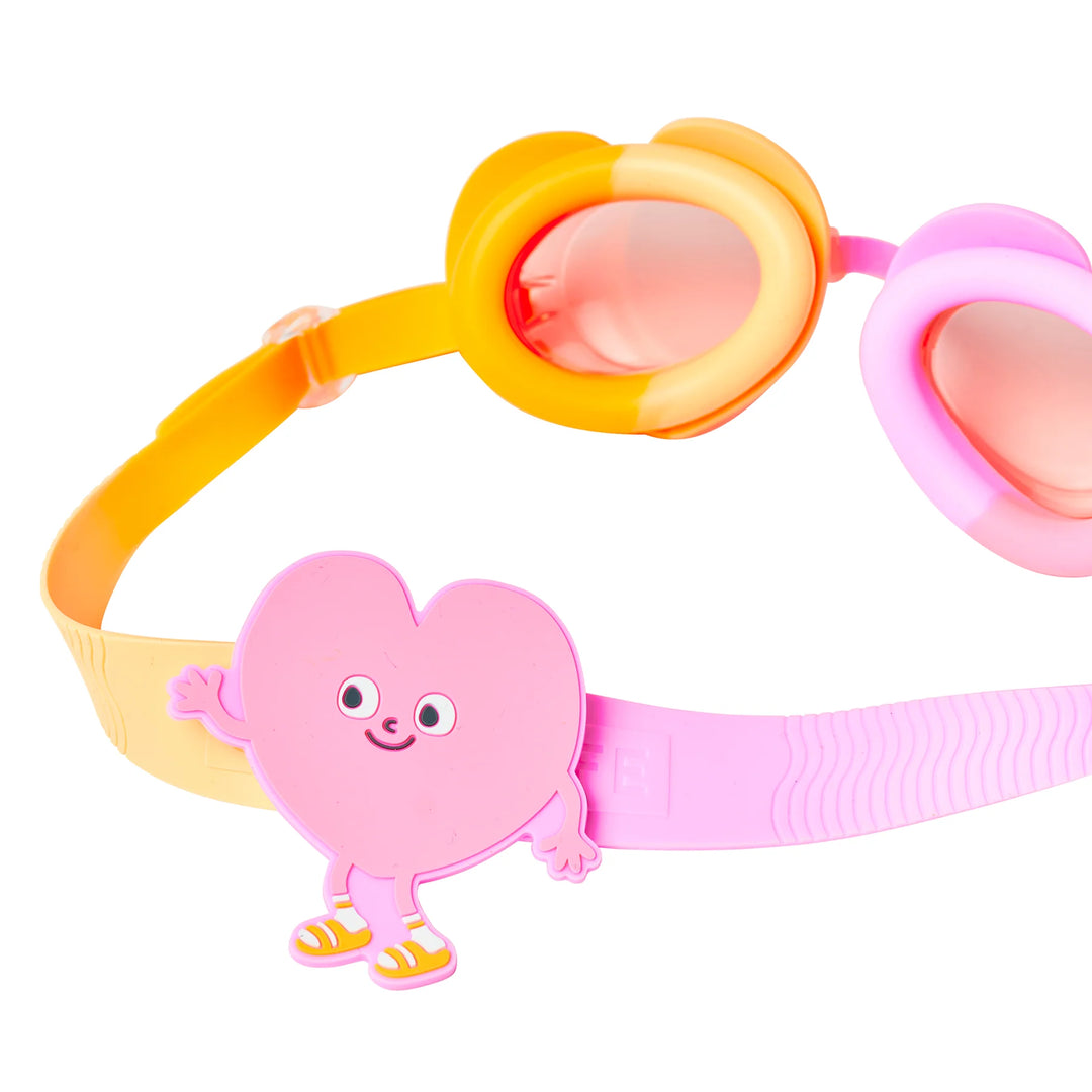Sunnylife | Kids Swim Goggles Poppy the Peach Multi | Shut the Front Door