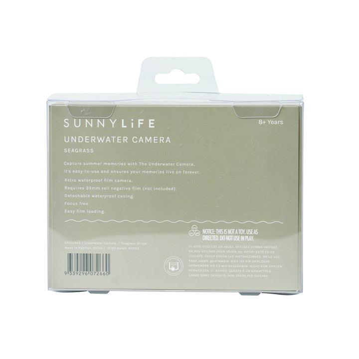 Sunnylife | Underwater Camera Seagrass Stripe | Shut the Front Door