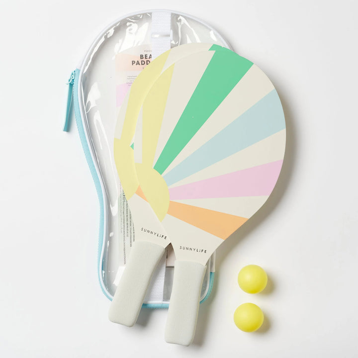 Sunnylife | Pool Side Beach Paddle Set - Pastel Gelato | Shut the Front Door