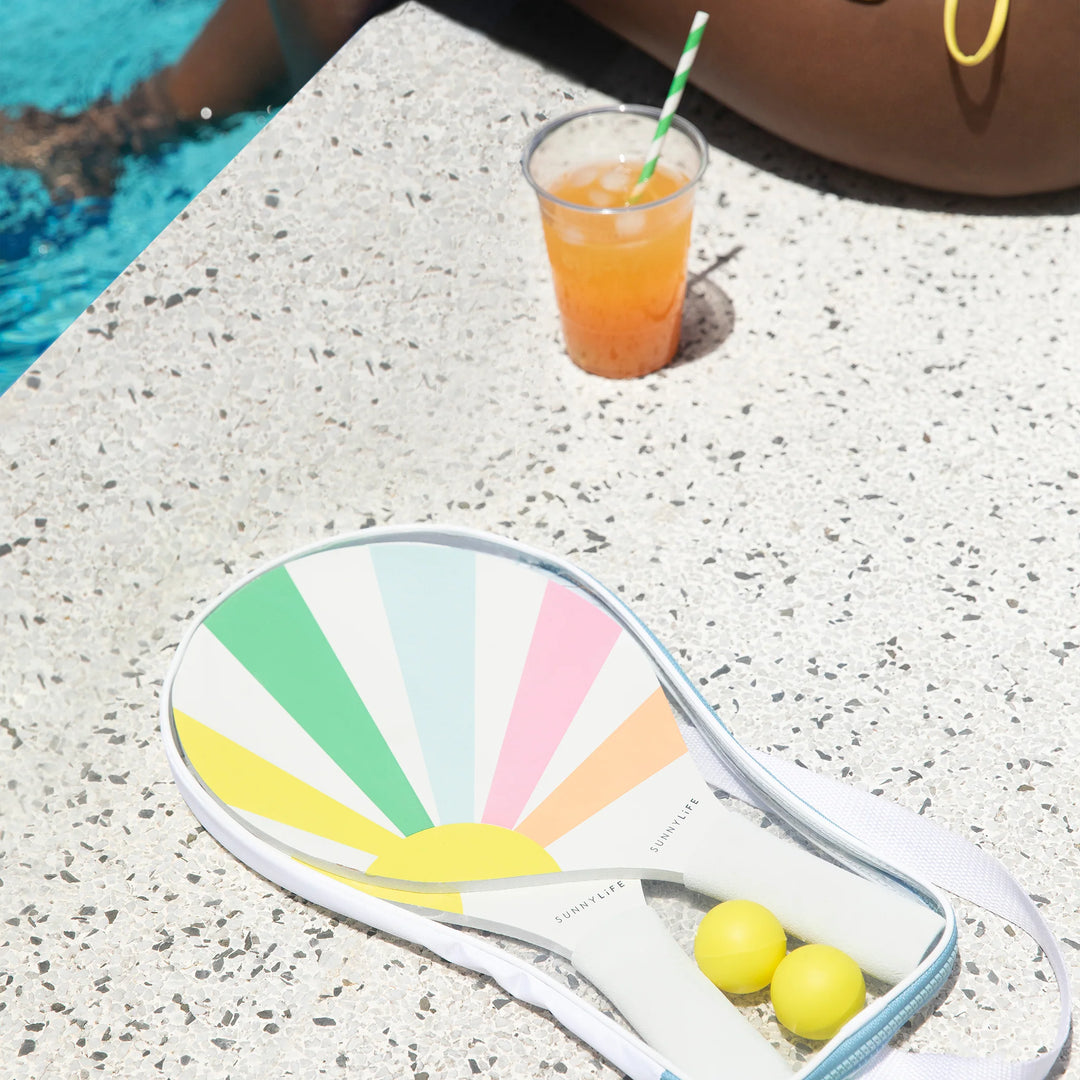 Sunnylife | Pool Side Beach Paddle Set - Pastel Gelato | Shut the Front Door