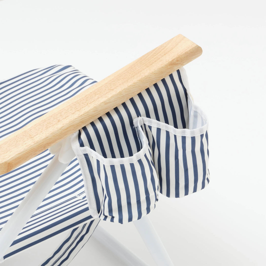Sunnylife | The Resort Luxe Beach Chair - Coastal Blue | Shut the Front Door