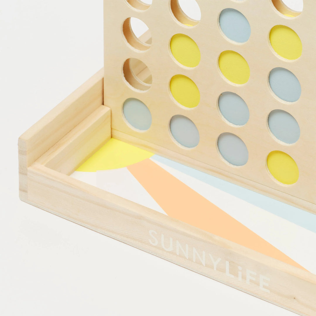 Sunnylife | Pool Side Mini 4 In A Row - Pastel Gelato | Shut the Front Door
