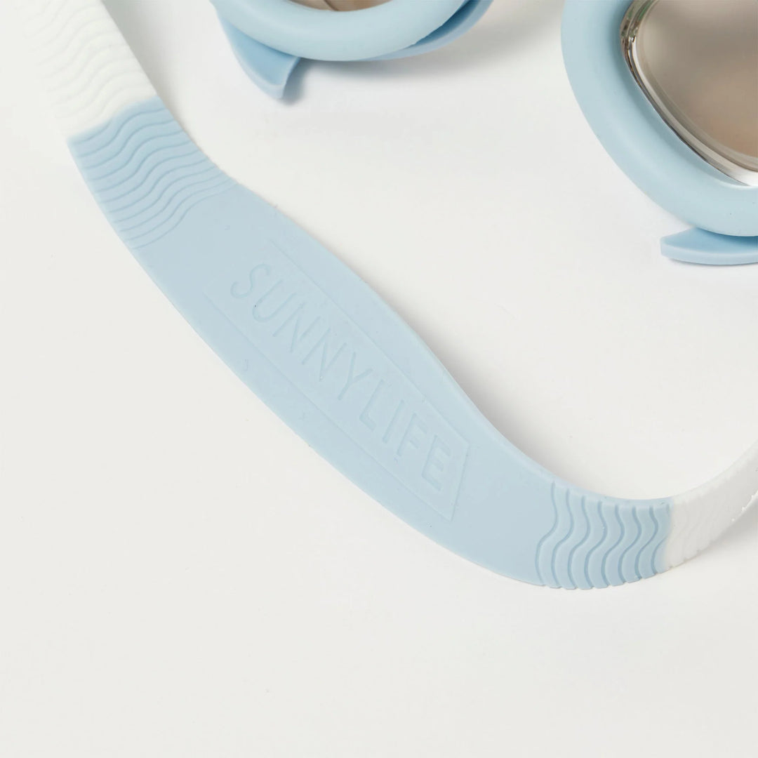 Sunnylife | Salty the Shark Mini Swim Goggles - Aqua | Shut the Front Door