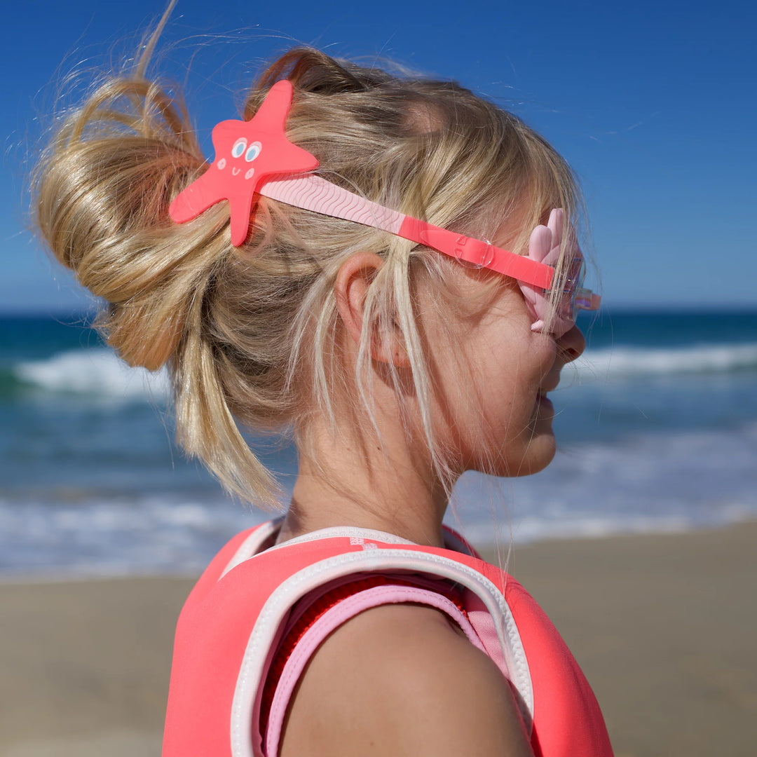 Sunnylife | Melody the Mermaid Mini Swim Goggles - Neon S/berry | Shut the Front Door