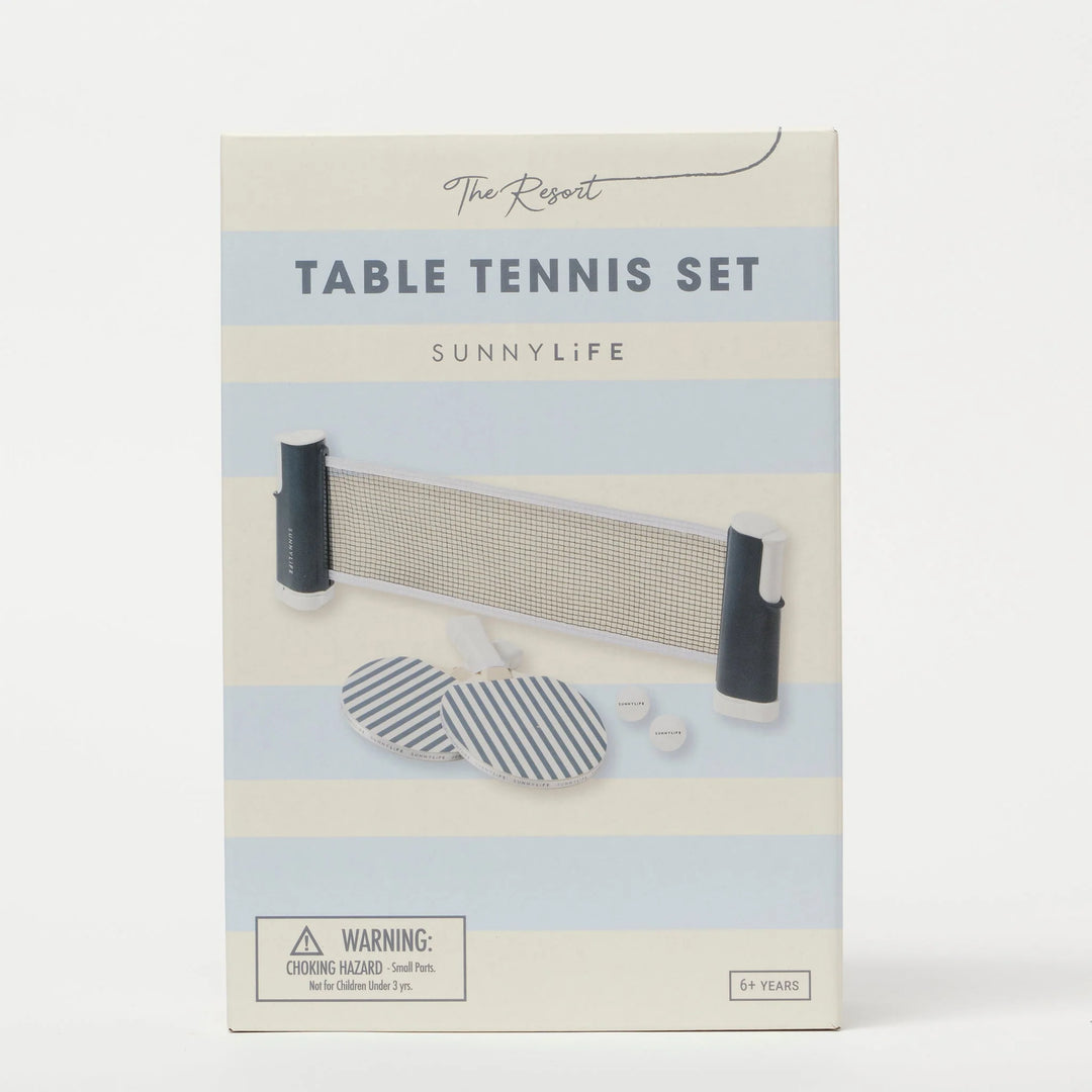 Sunnylife | The Resort Table Tennis Set - Coastal Blue | Shut the Front Door