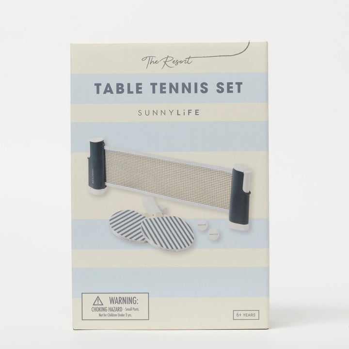 Sunnylife | The Resort Table Tennis Set - Coastal Blue | Shut the Front Door