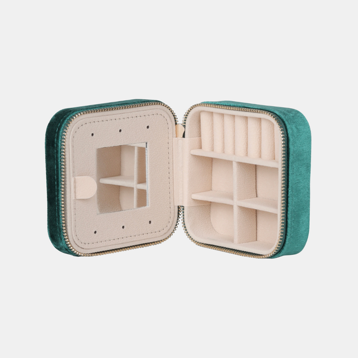 Brydie Square Jewellery Box - Emerald