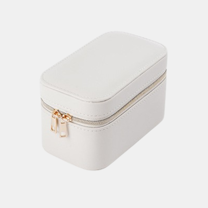 Layla Rect Jewellery Box - Beige