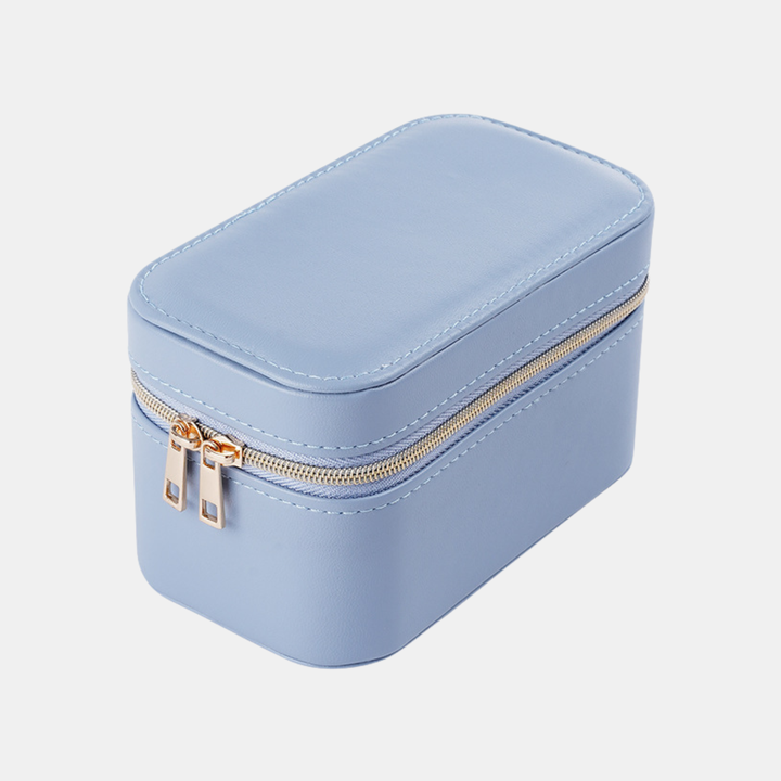 Layla Rect Jewellery Box - Blue