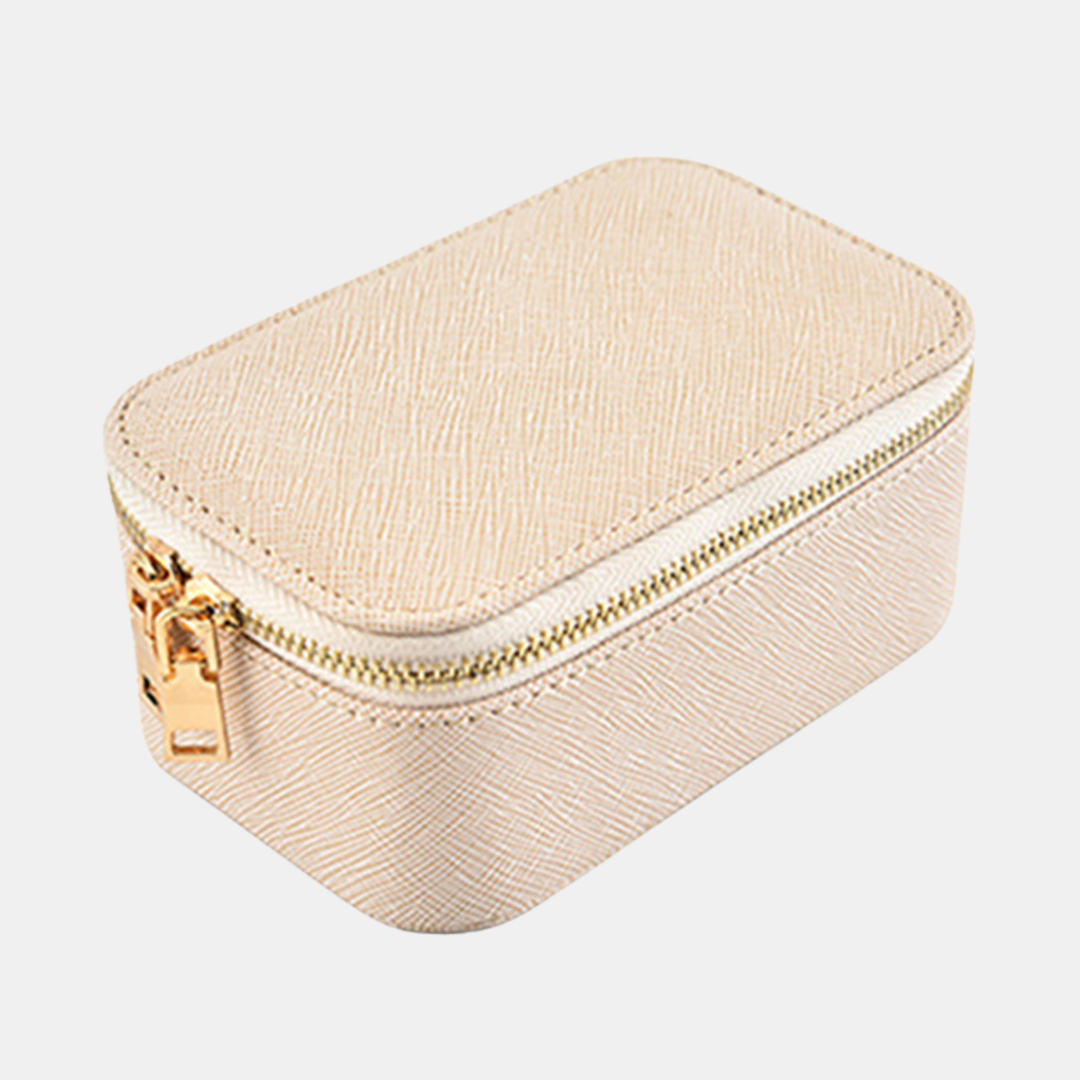Antigone | Ashley Jewellery Box - Beige | Shut the Front Door