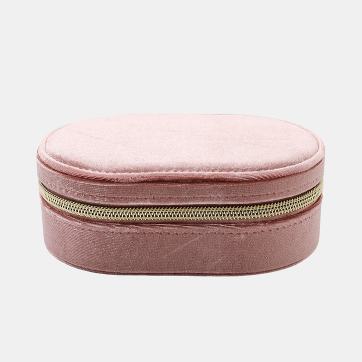 Antigone | Sorrel Oval Jewellery Box - Pink | Shut the Front Door