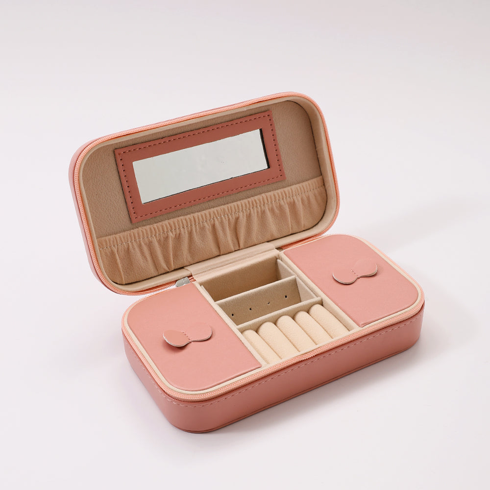 Antigone | Ismay Rect Jewellery Box - Pink | Shut the Front Door
