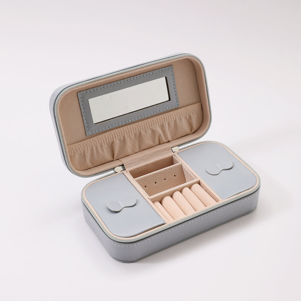 Antigone | Ismay Rect Jewellery Box - Soft Blue | Shut the Front Door