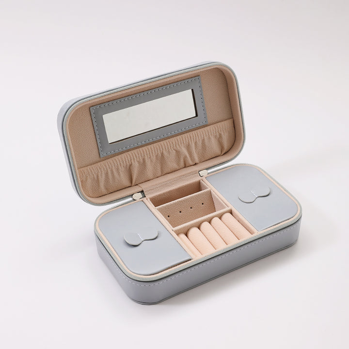 Antigone | Ismay Rect Jewellery Box - Soft Blue | Shut the Front Door