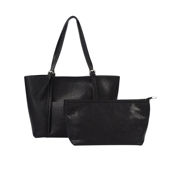 Antigone | Mia Tote Set - Black | Shut the Front Door