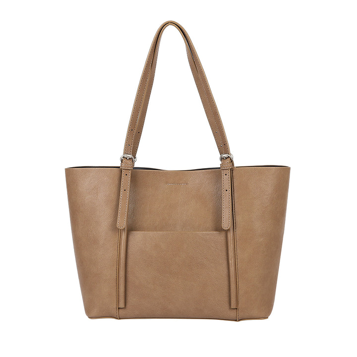 Antigone | Mia Tote Set - Tan | Shut the Front Door