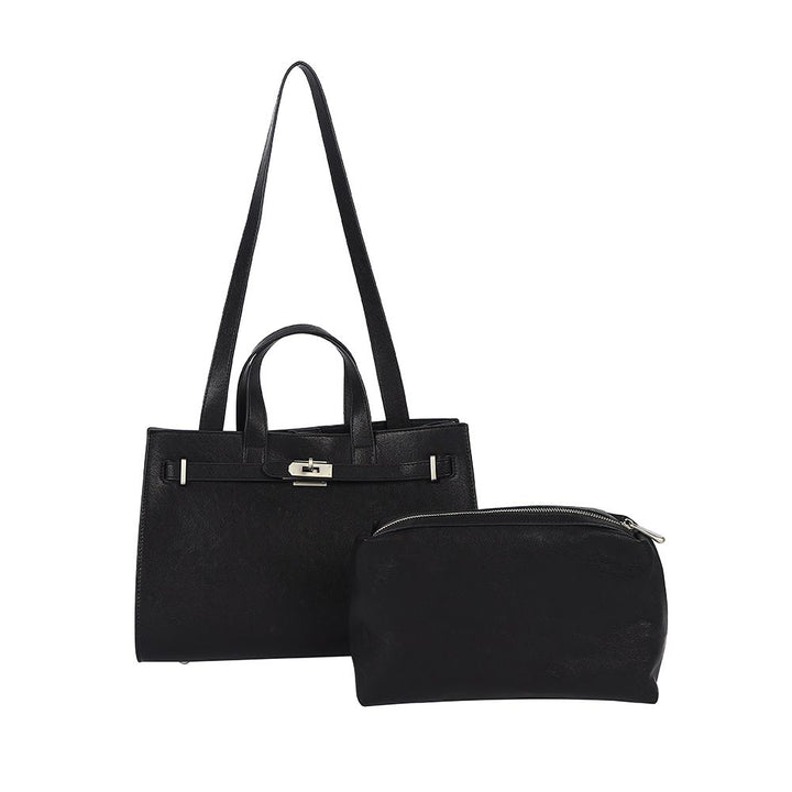 Antigone | Eleanor Mini Tote - Black | Shut the Front Door