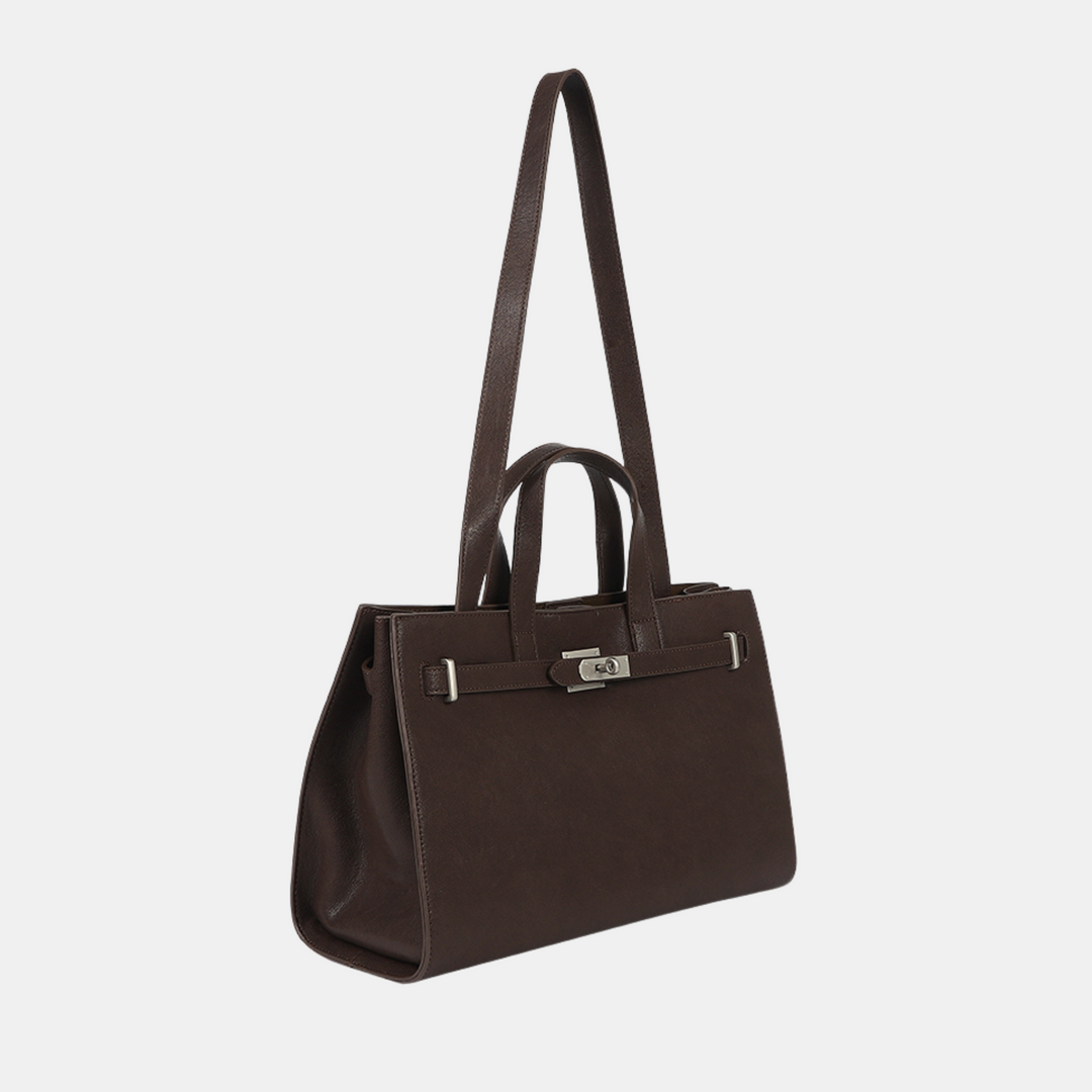 Antigone | Eleanor Mini Tote - Coffee | Shut the Front Door