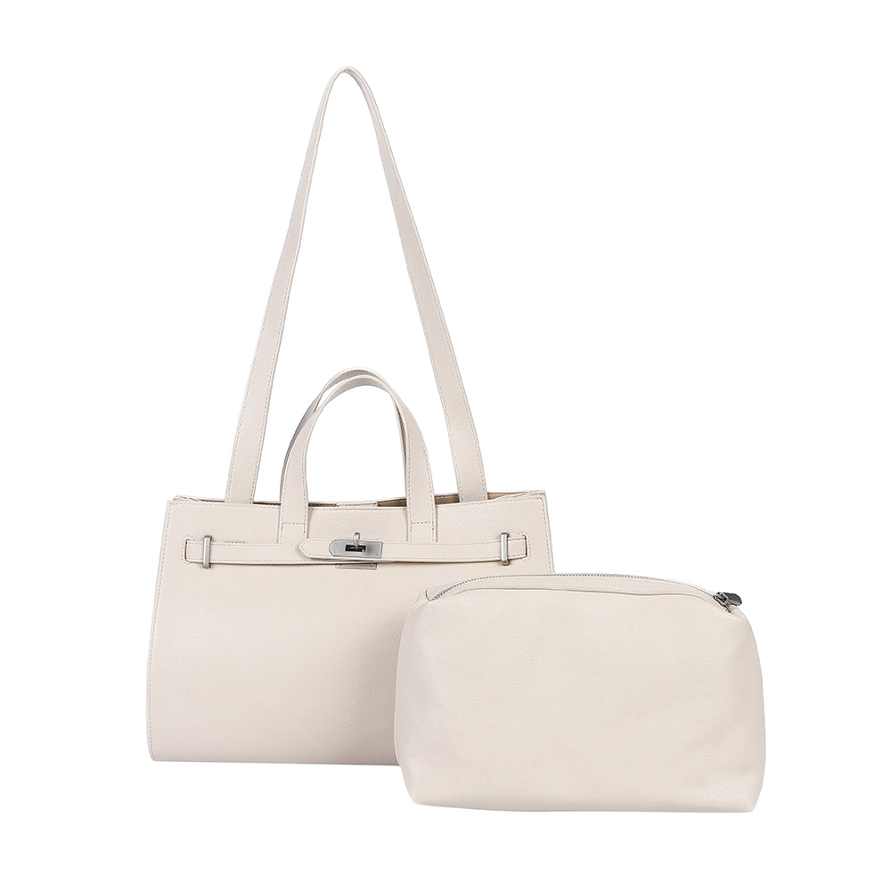 Antigone | Eleanor Mini Tote - Chalk | Shut the Front Door
