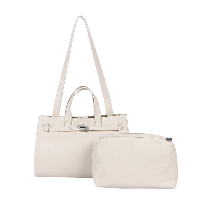 Antigone | Eleanor Mini Tote - Chalk | Shut the Front Door