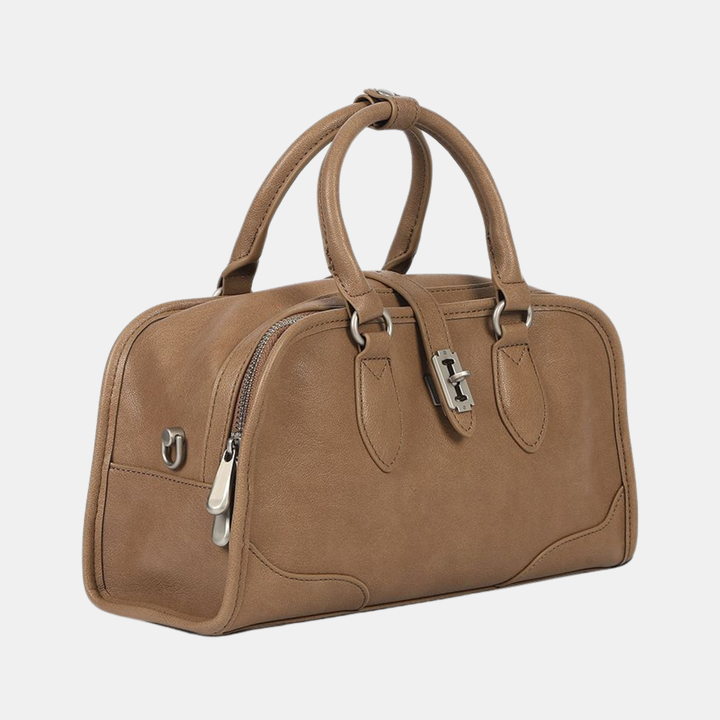 Antigone | Willow Handbag - Tan | Shut the Front Door