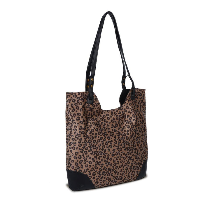 Antigone | Leaona Tote Set - Leopard Print | Shut the Front Door