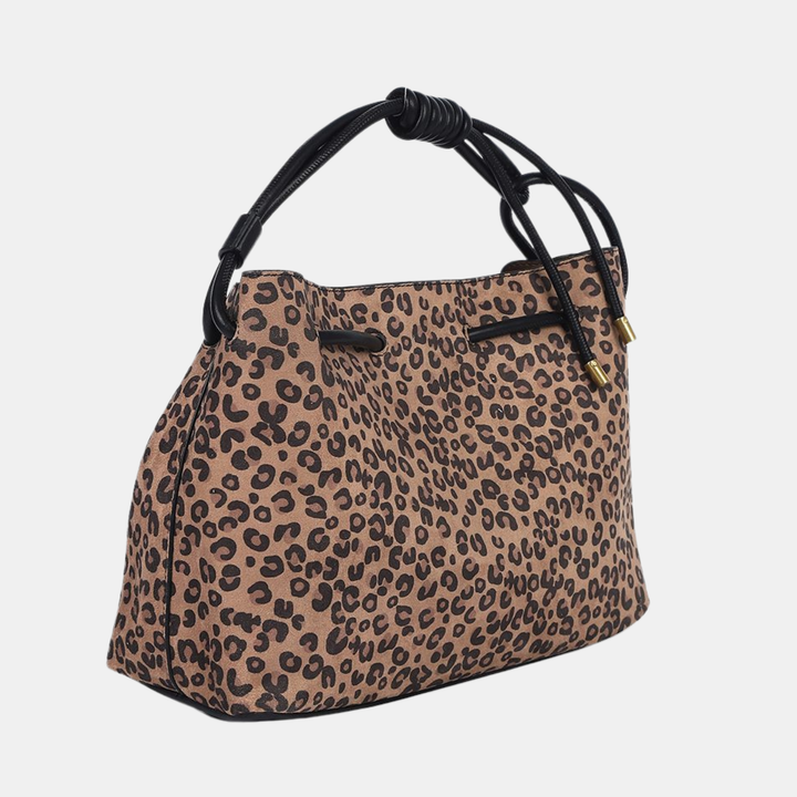 Antigone | Savannah Shoulder Bag - Leopard Print | Shut the Front Door