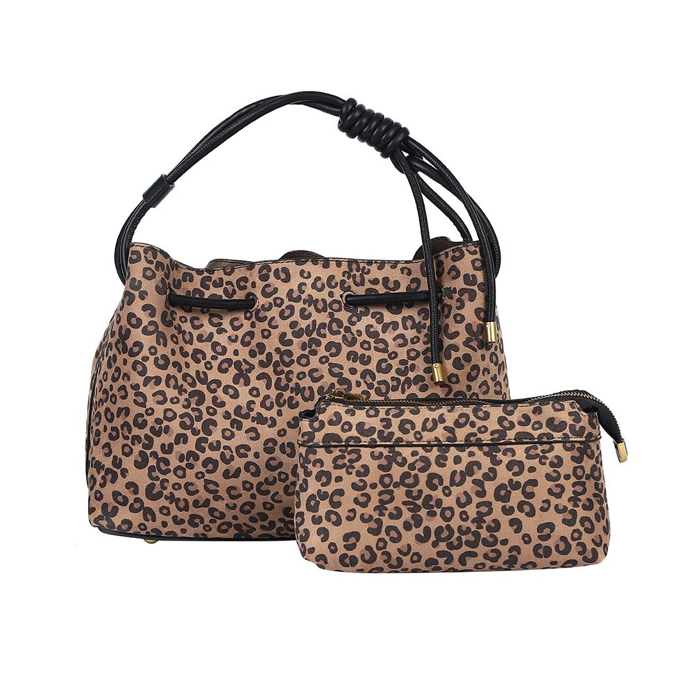 Antigone | Savannah Shoulder Bag - Leopard Print | Shut the Front Door