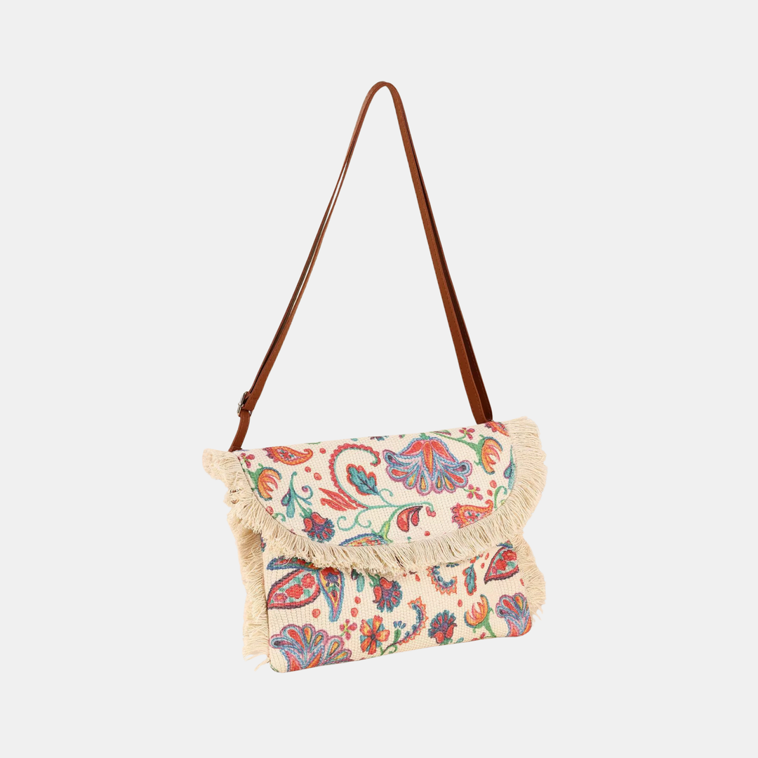 Antigone | Kauri Bohemian Shoulder Bag - Cream | Shut the Front Door
