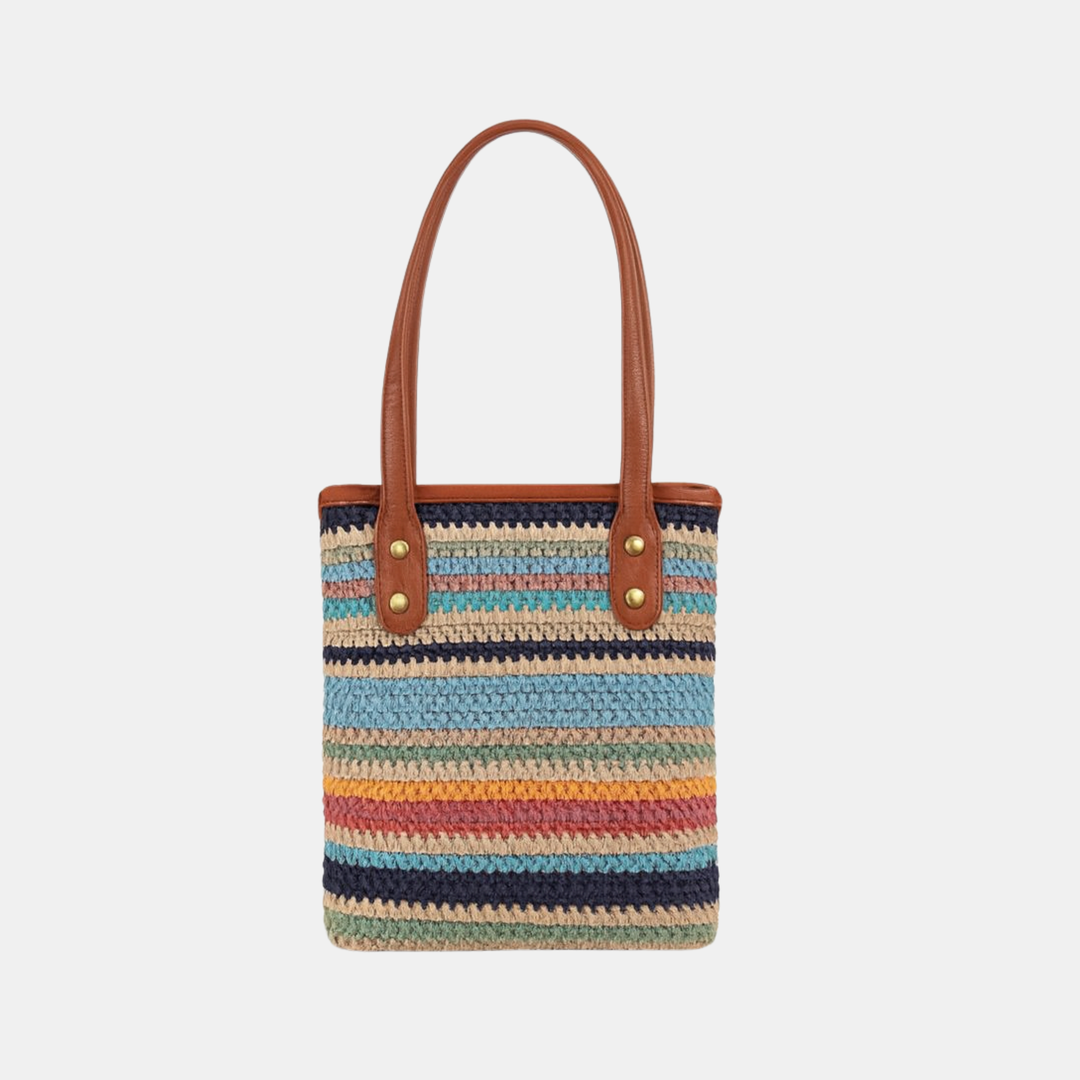 Antigone | Sienna Woven Phone Bag - Multi | Shut the Front Door