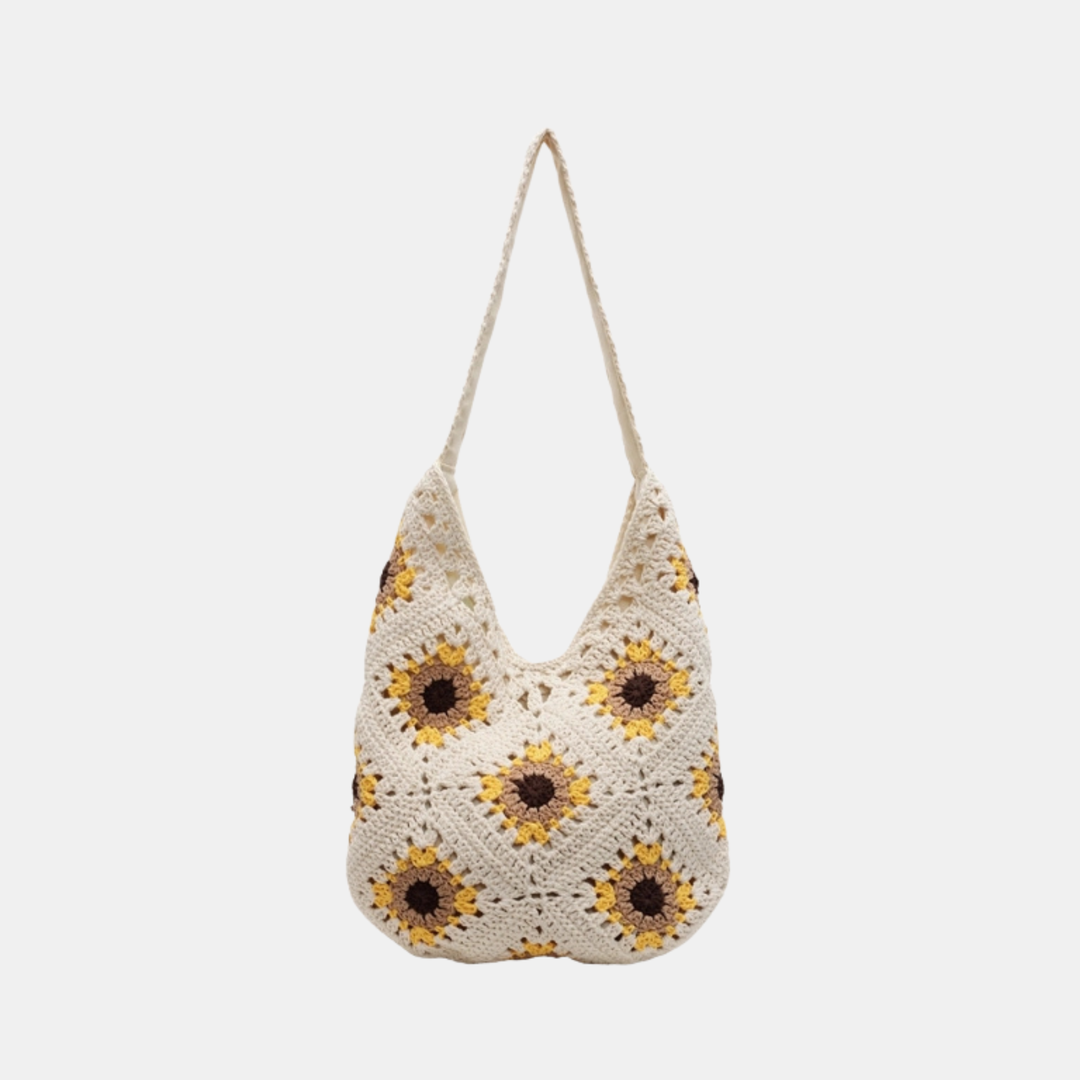 Antigone | Riley Woven Tote Bag - White | Shut the Front Door