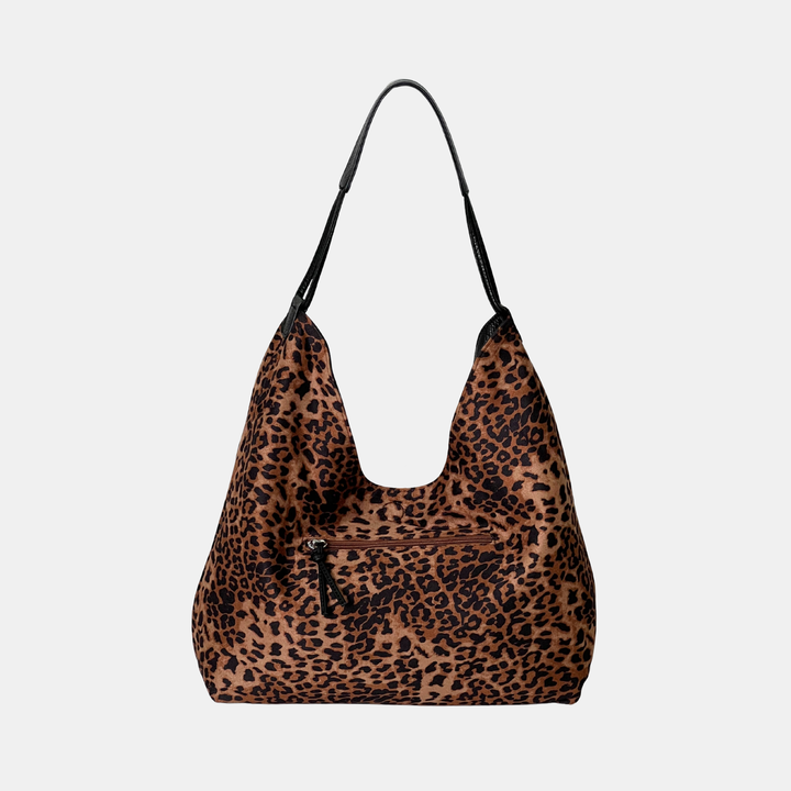 Antigone | Fiona Reversible Shoulder Bag - Leopard - Black | Shut the Front Door