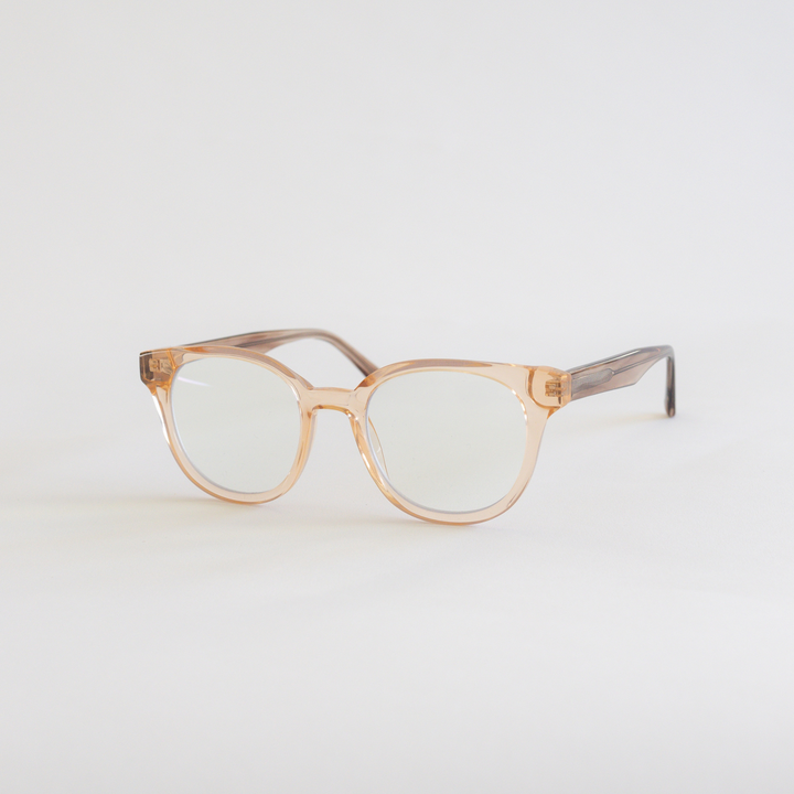 Antigone | Chris Reading Glasses - Peach | Shut the Front Door